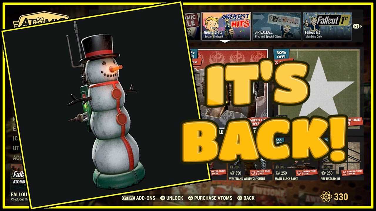 Atomic Shop Update (July 1, 2025) - Fallout 76