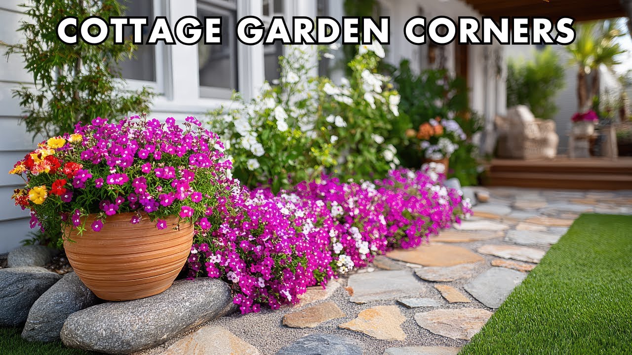 STOP Wasting Space! Cottage Garden Hacks for Forgotten Corners 🌸