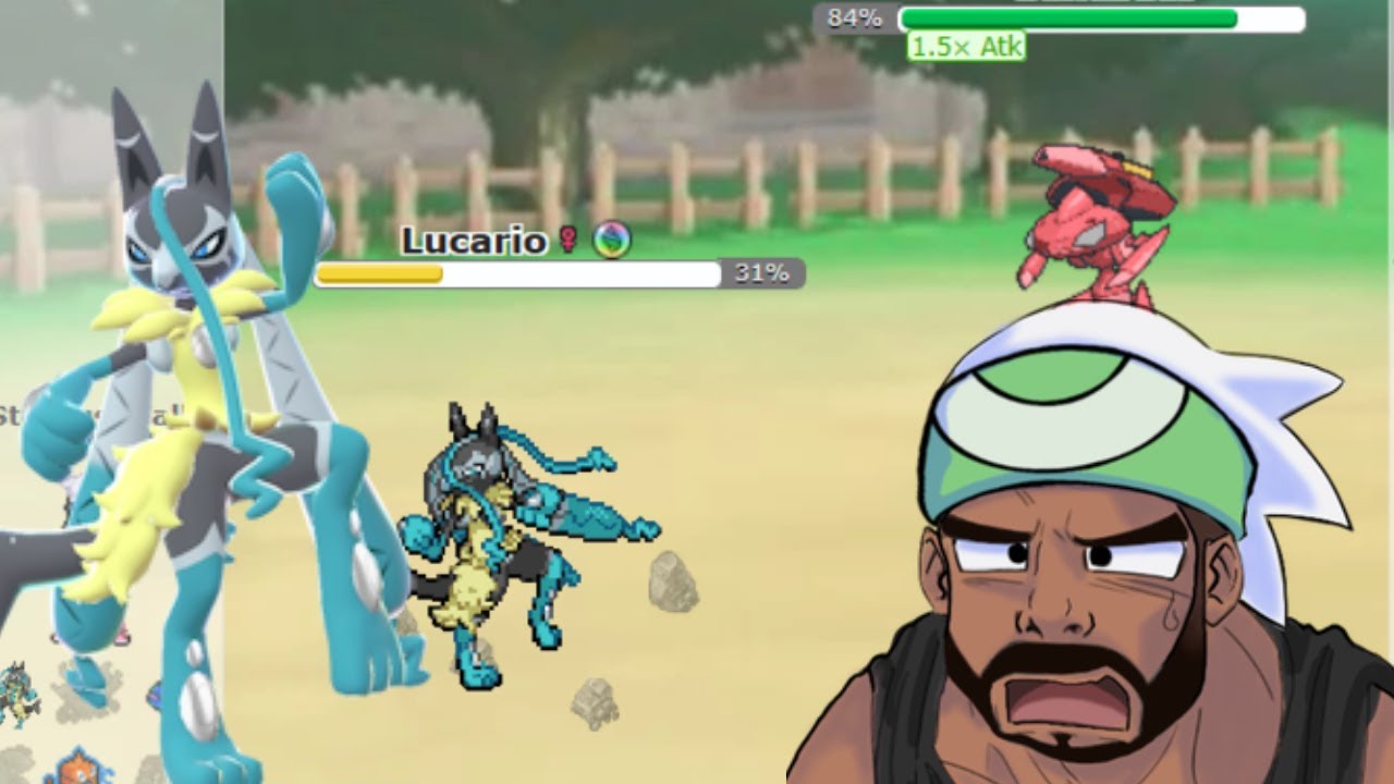 MEGA LUCARIO Z É UMA FRAUDE ._.