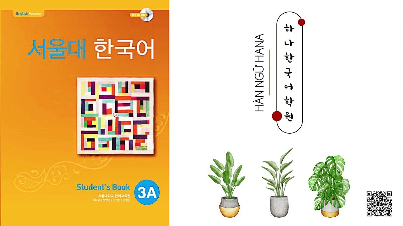 FILE NGHE  - SEOUL 3A - SÁCH BÀI HỌC ( Có SCRIPT )