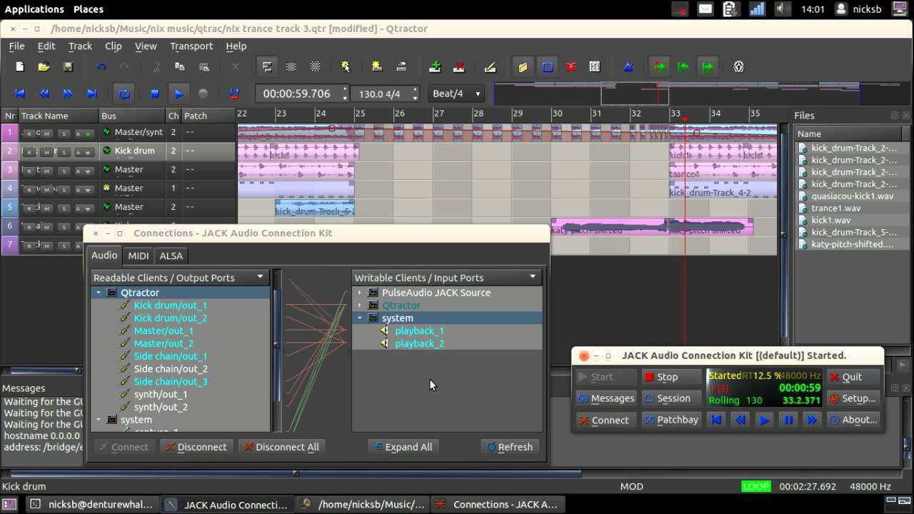 Nick B's Trance demo