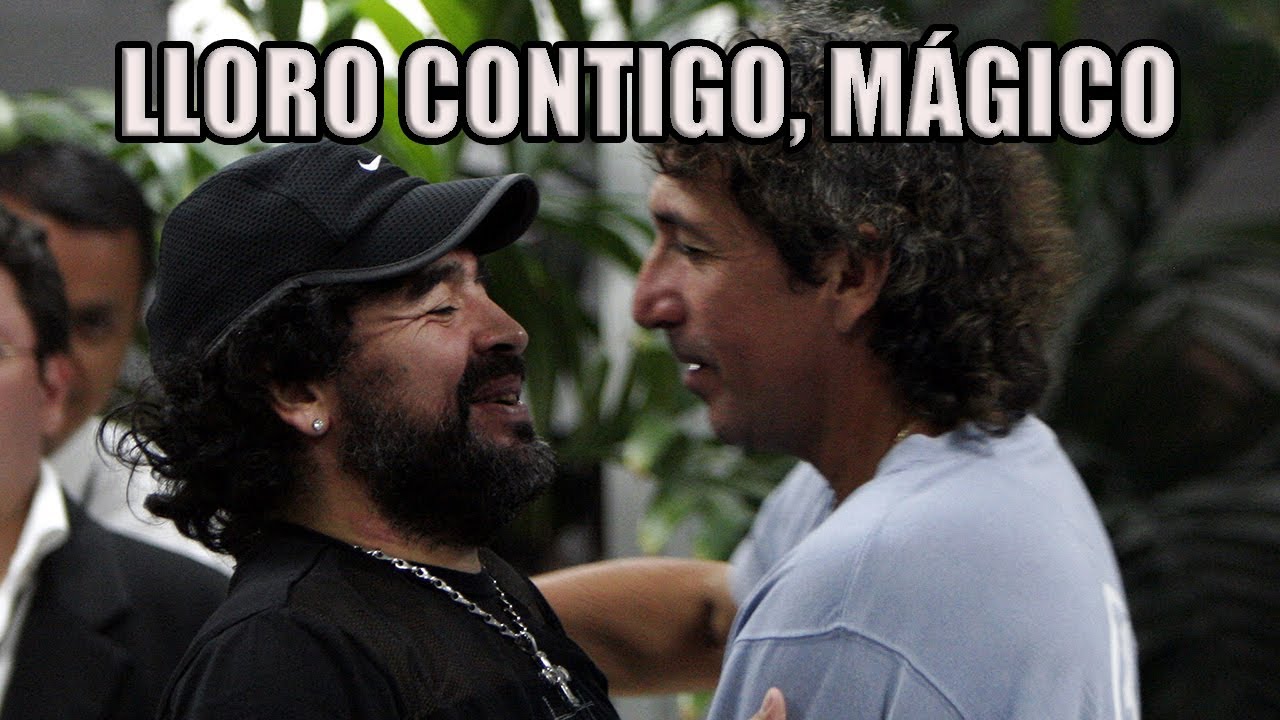 El mensaje de Mágico González a Maradona que te hará llorar