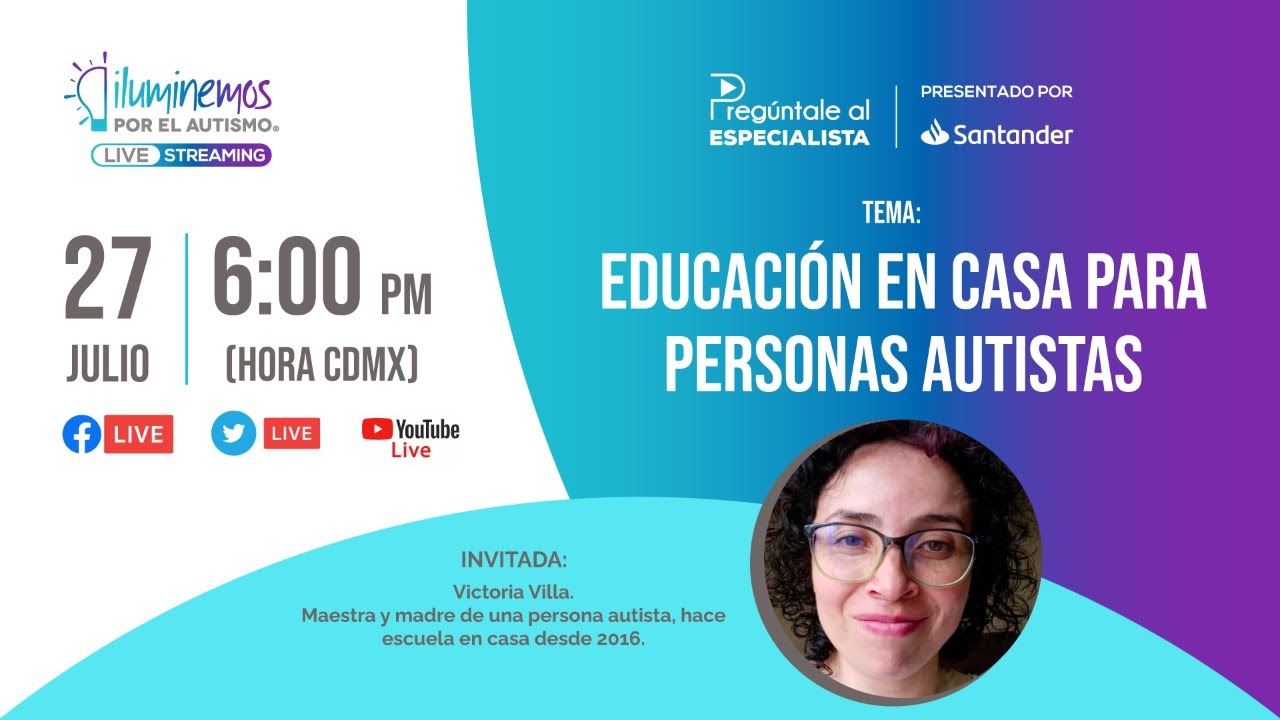 Educaci&oacute;n en casa para personas autistas