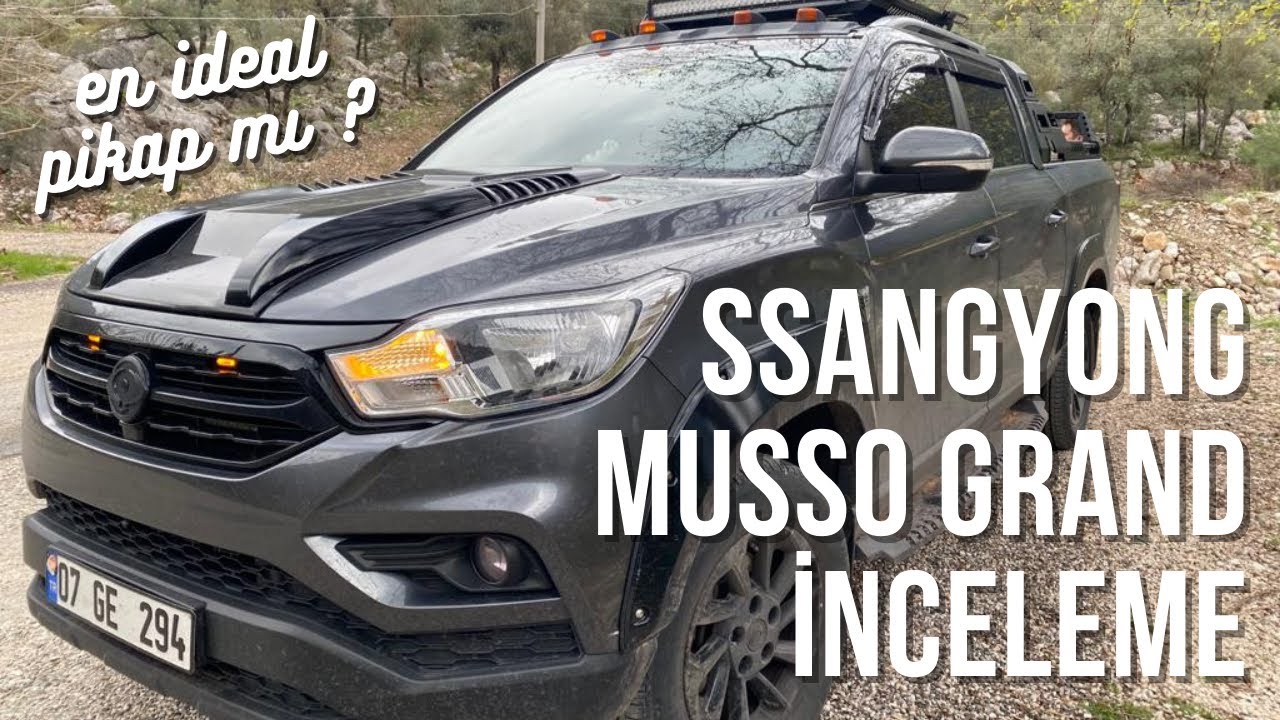Мы рассматриваем пикап SsangYong Musso Grand | Идеальный пикап для туристического прицепа