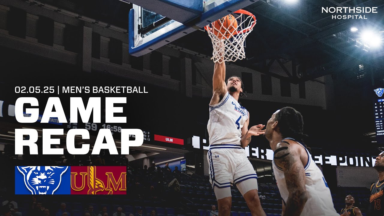 HIGHLIGHTS: GSU vs. ULM | 02.05.2025 | Men's Basketball