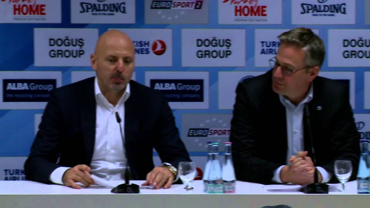 Pressekonferenz: Menetti & Obradovic (ALBA - Reggio Emilia)