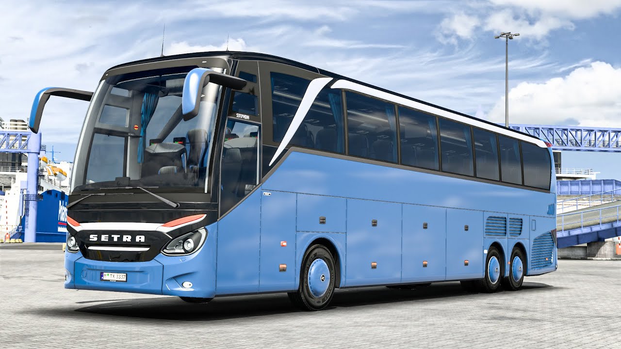 Setra 517 HDH 2021 | ETS2 1.48 Bus Mods!