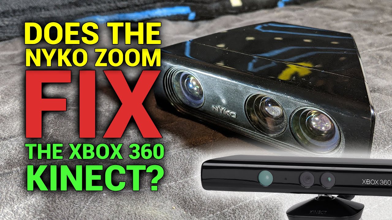 Can THIS make the Kinect work properly?? Nyko Zoom Lens tryout!