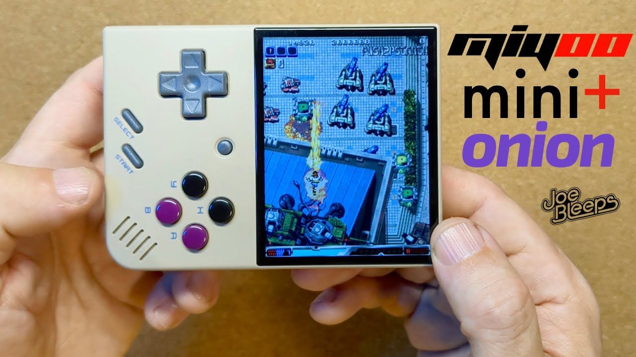Miyoo Mini Plus with OnionOS is my new favourite Emulation Handheld
