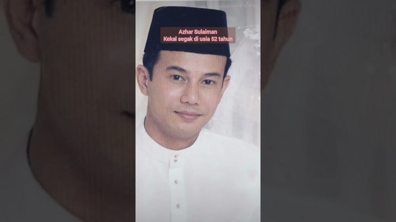 Azhar Sulaiman - Tetap segak di usia 52 tahun.