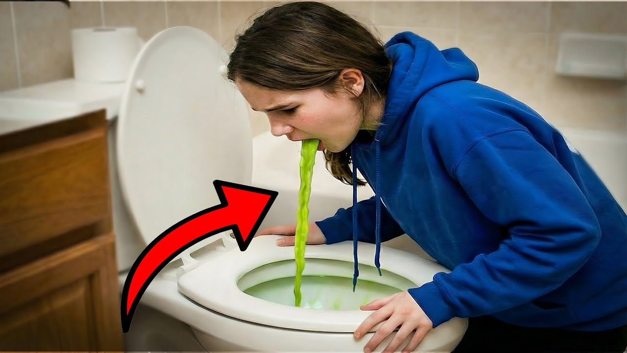 She Can't Stop THROWING UP!