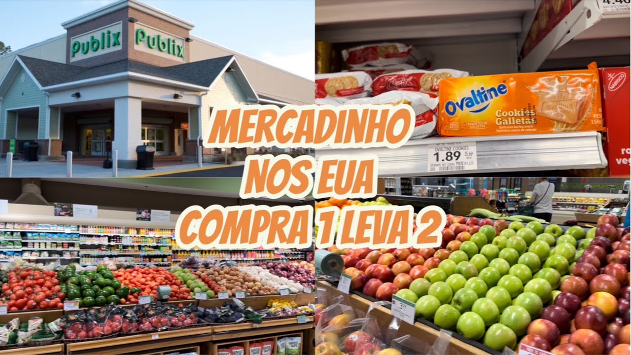 COMPRAS NO MERCADO DE MIAMI COMPRA UM GANHA OUTRO | PUBLIX