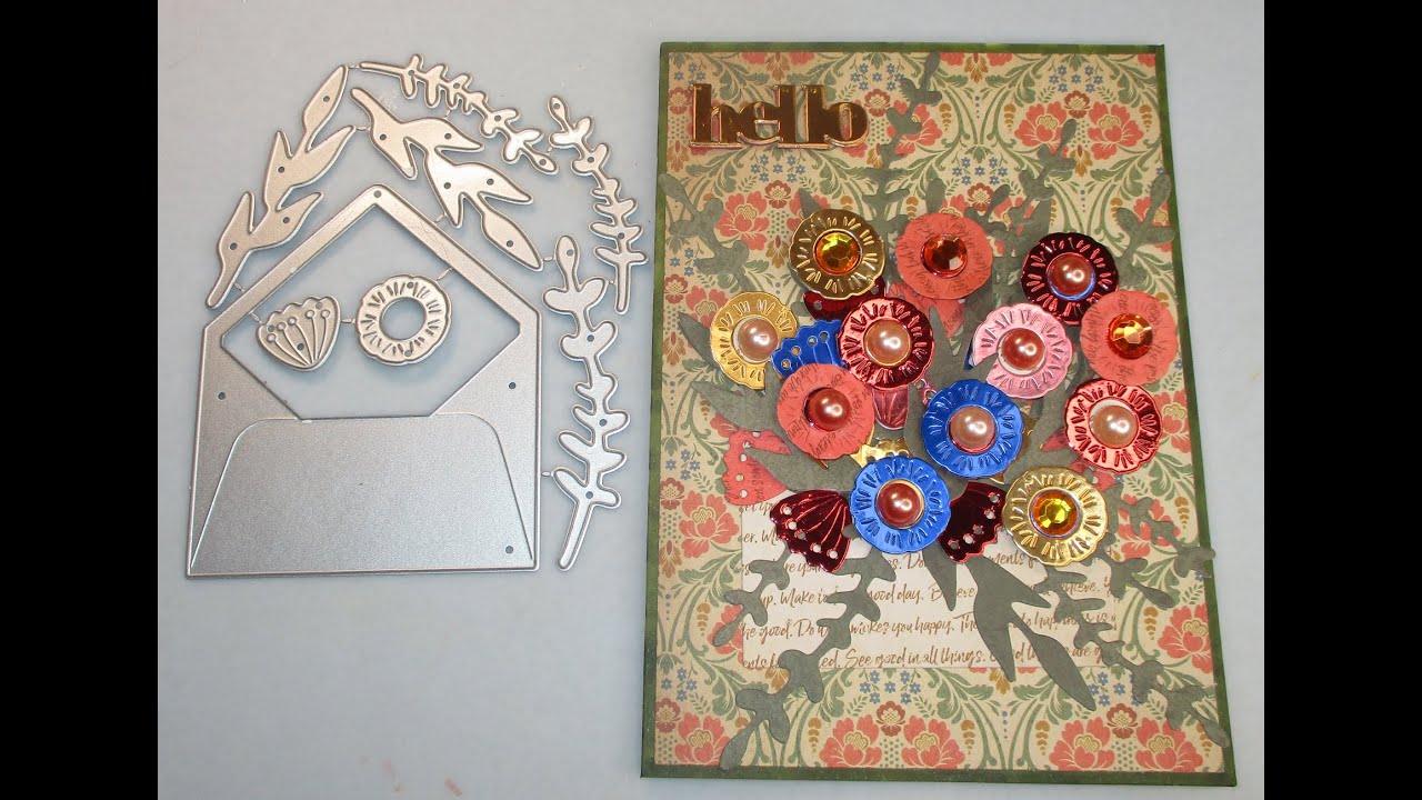 Lifescraftart Floral Envelope Dies: Differing Viewpoints with Carrie Kirby Creates