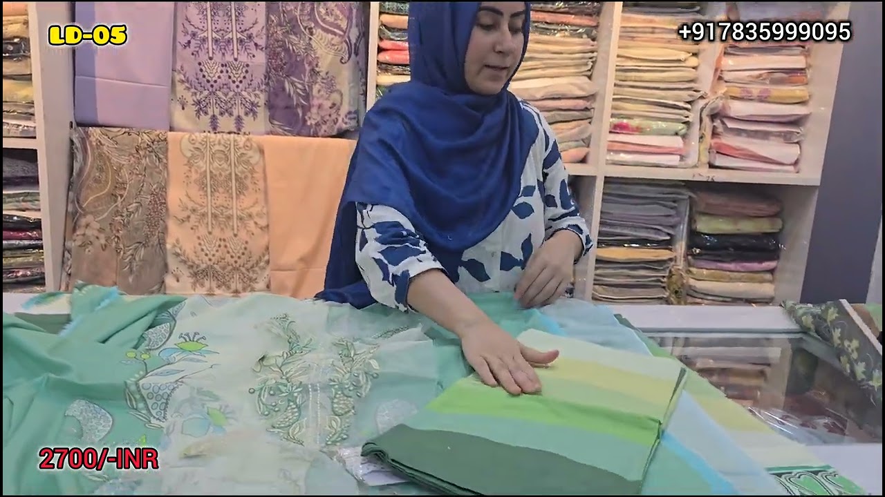 Mushq La Dolce Luxury Lawn 2025!!Silk Dupatta/Chiffon Dupatta!!Contact +917835999095!!