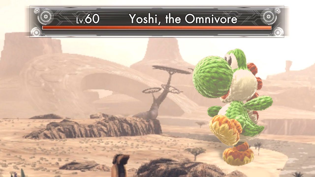Uncontrollable Yoshi - Yoshi's Woolly World vs Xenoblade X Mashup