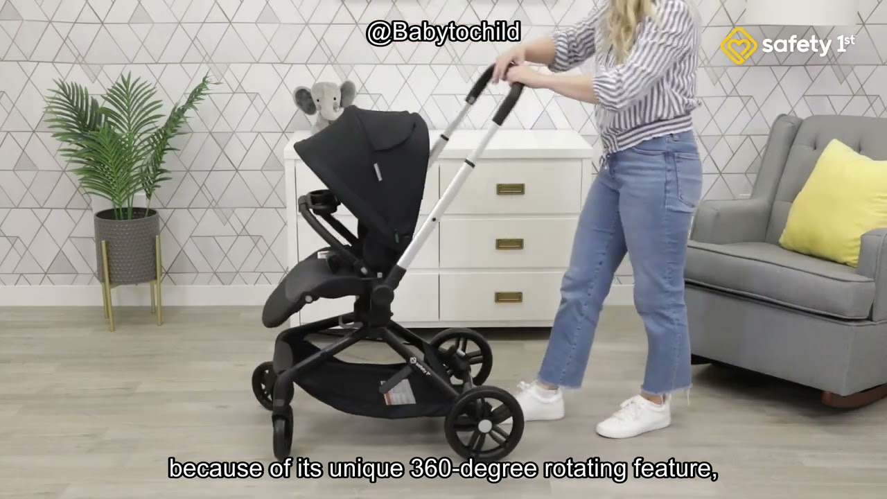 Стоит ли система передвижения Safety 1st® Turn and Go™ с вращением на 360° такой шумихи? Обзор.