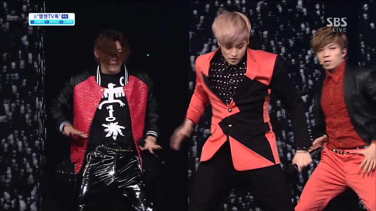 U-KISS [Standing Still] @SBS Inkigayo Популярная песня 20130324