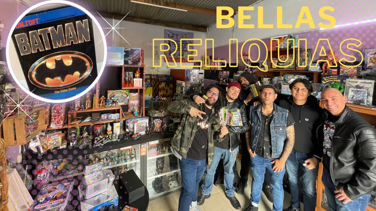 Visitamos la tienda de videojuegos Hellmouse retro