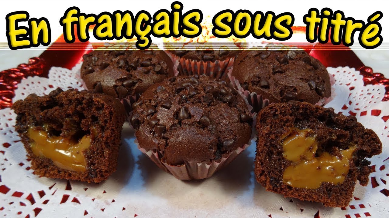 Muffins Choco-Caramel (sous titré français)