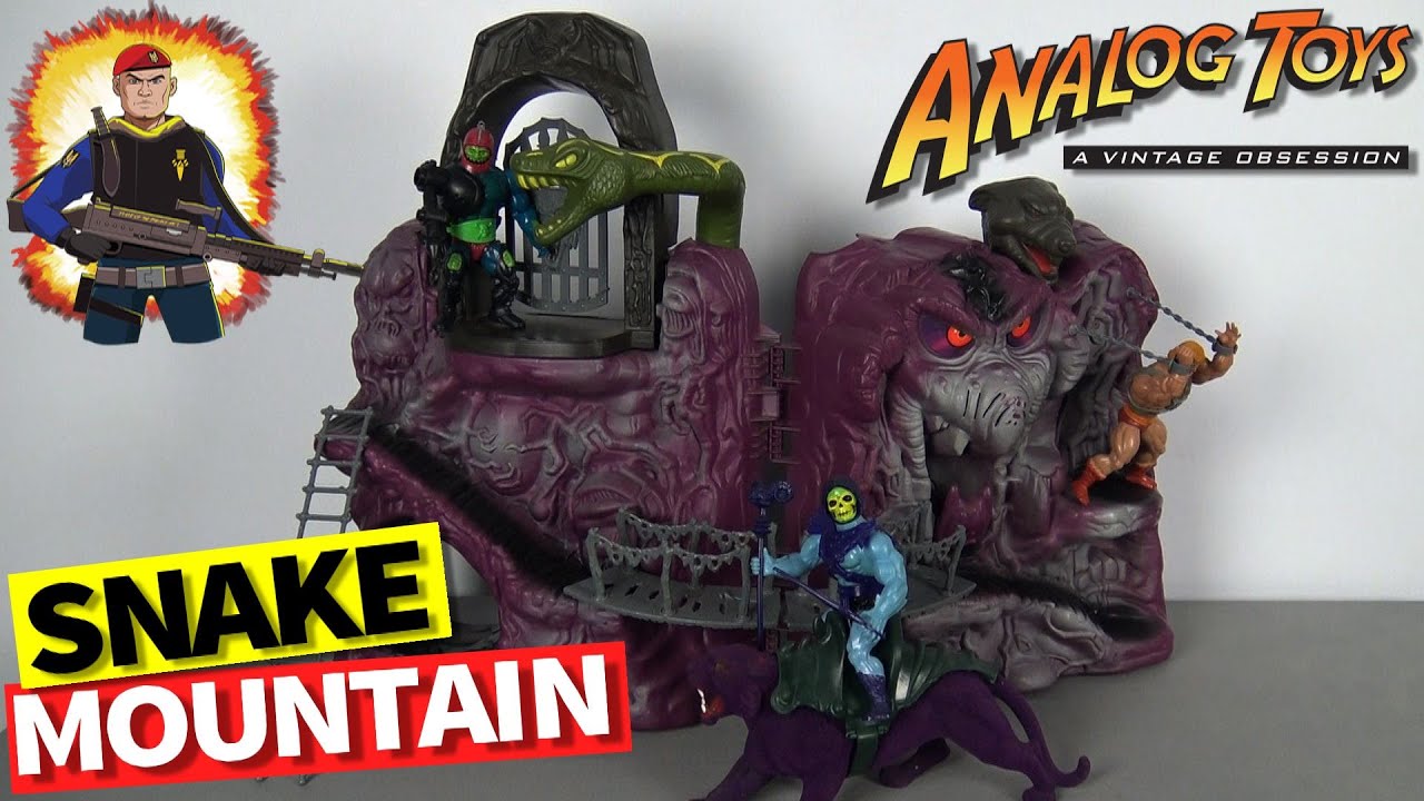 Snake Mountain - Vintage Masters of the Universe Toy Review!