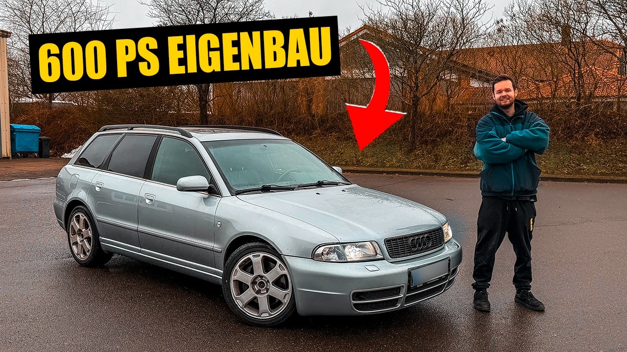 PROBEFAHRT mit HINDERNISSEN! Eigenbau 600 PS S4 auf der STRAßE
