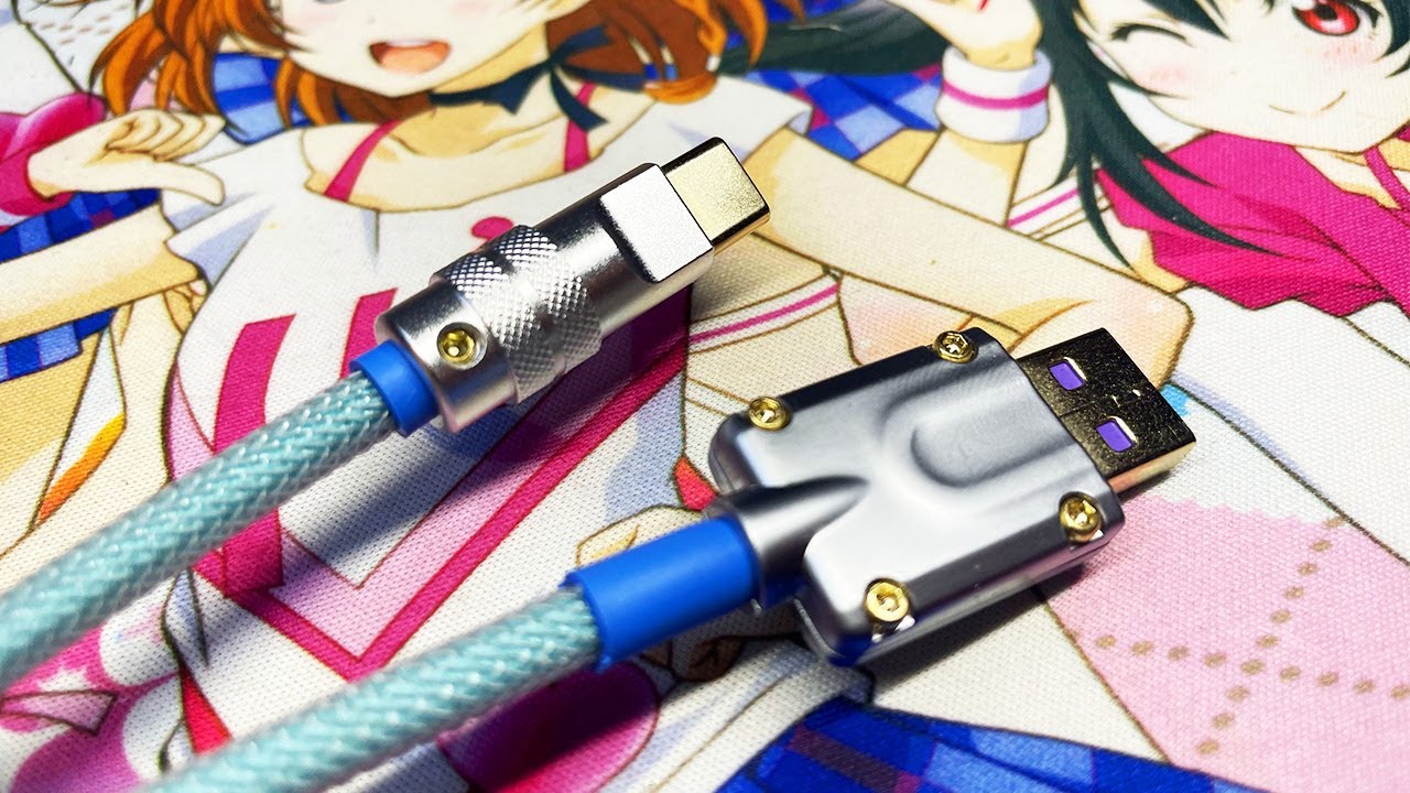 DIY Metal Shell USB-C and A Connector Tutorial - Mechanical Keyboard Custom Cable