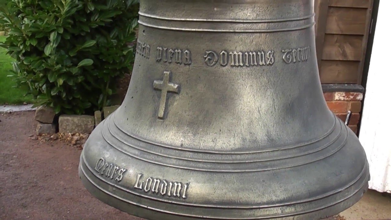 Victorian Reclaimed Mears of London Antique Bronze Church Bell - UKAA