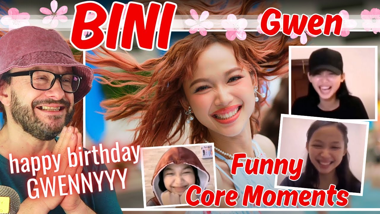 HAPPY BIRTHDAY GWEN!!  BINI Gwen Funny Core Moments that will make your day reaction