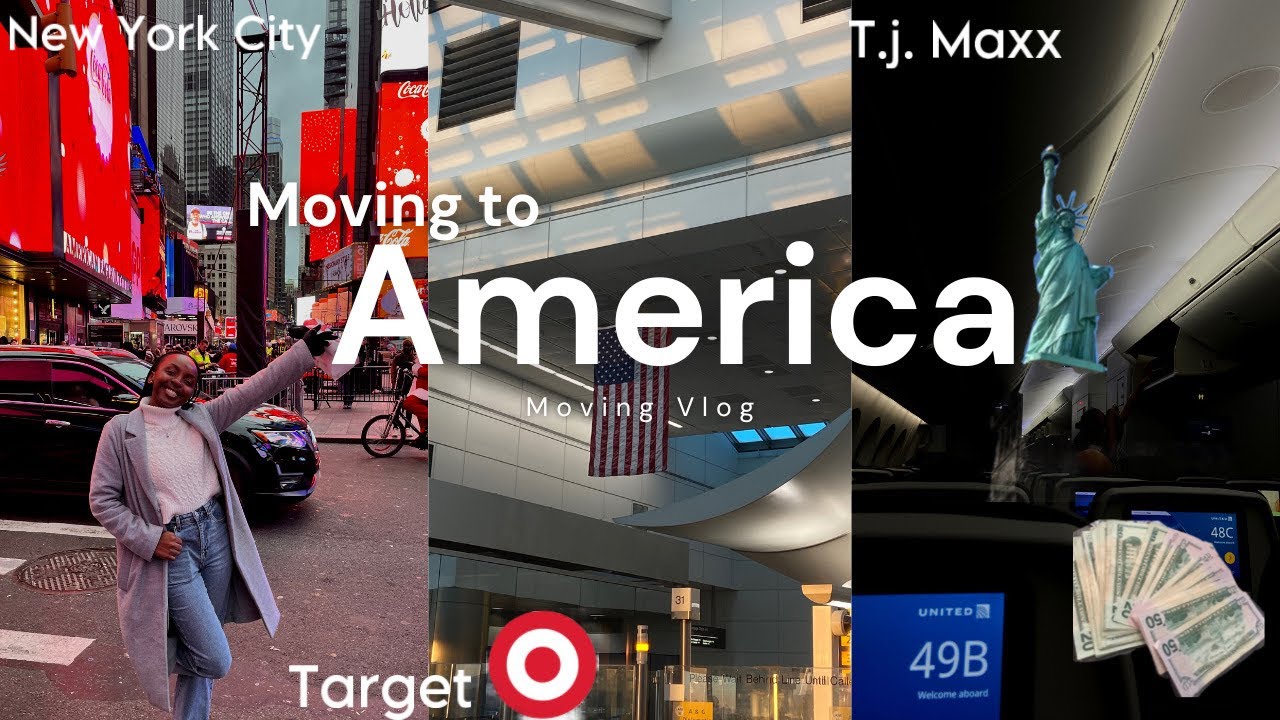 Moving from South African to America🇺🇸!! Travel Vlog | New York City🗽 | South African Youtuber