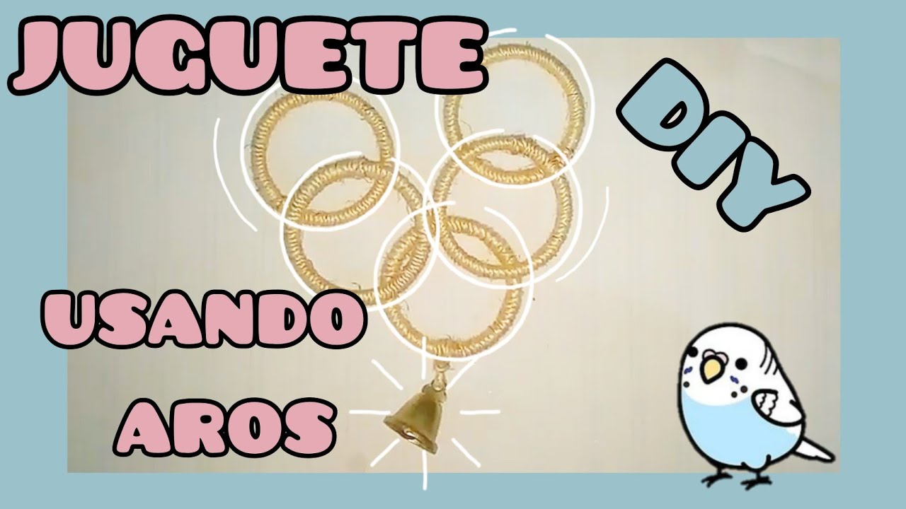Juguete para mis periquito | DIY | Periquitos Australianos