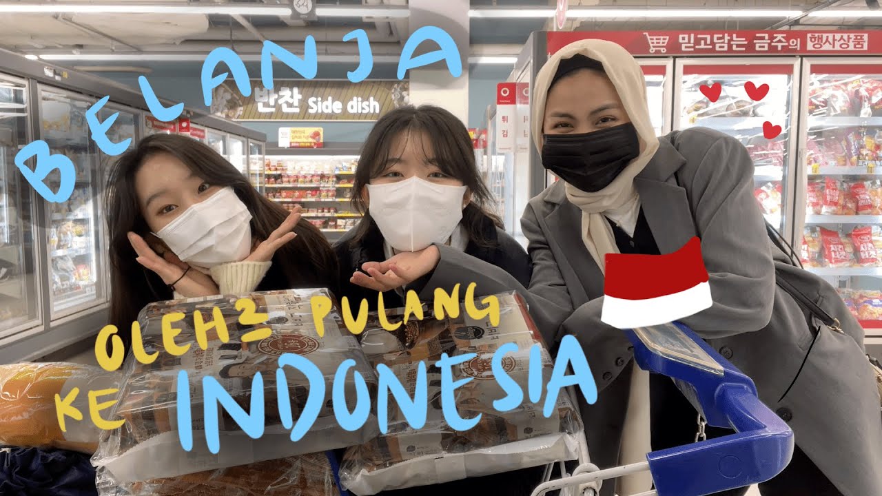 DAILY VLOG🇰🇷 BELANJA Oleh2 DARI KOREA! Akhirnya AKU PULANG!🇮🇩😆