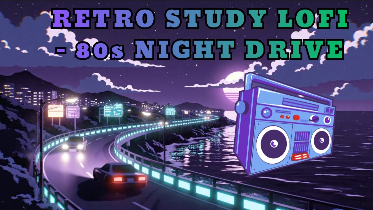 lofi hip hop – beats to study/relax to | 80s retro night session