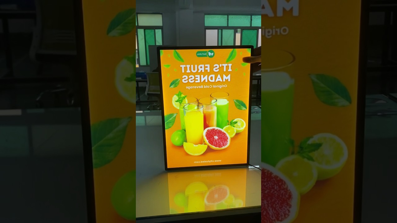 if you have a ultra slim light box,how to use it?#factorylife #factory #lightbox #ledlightbox