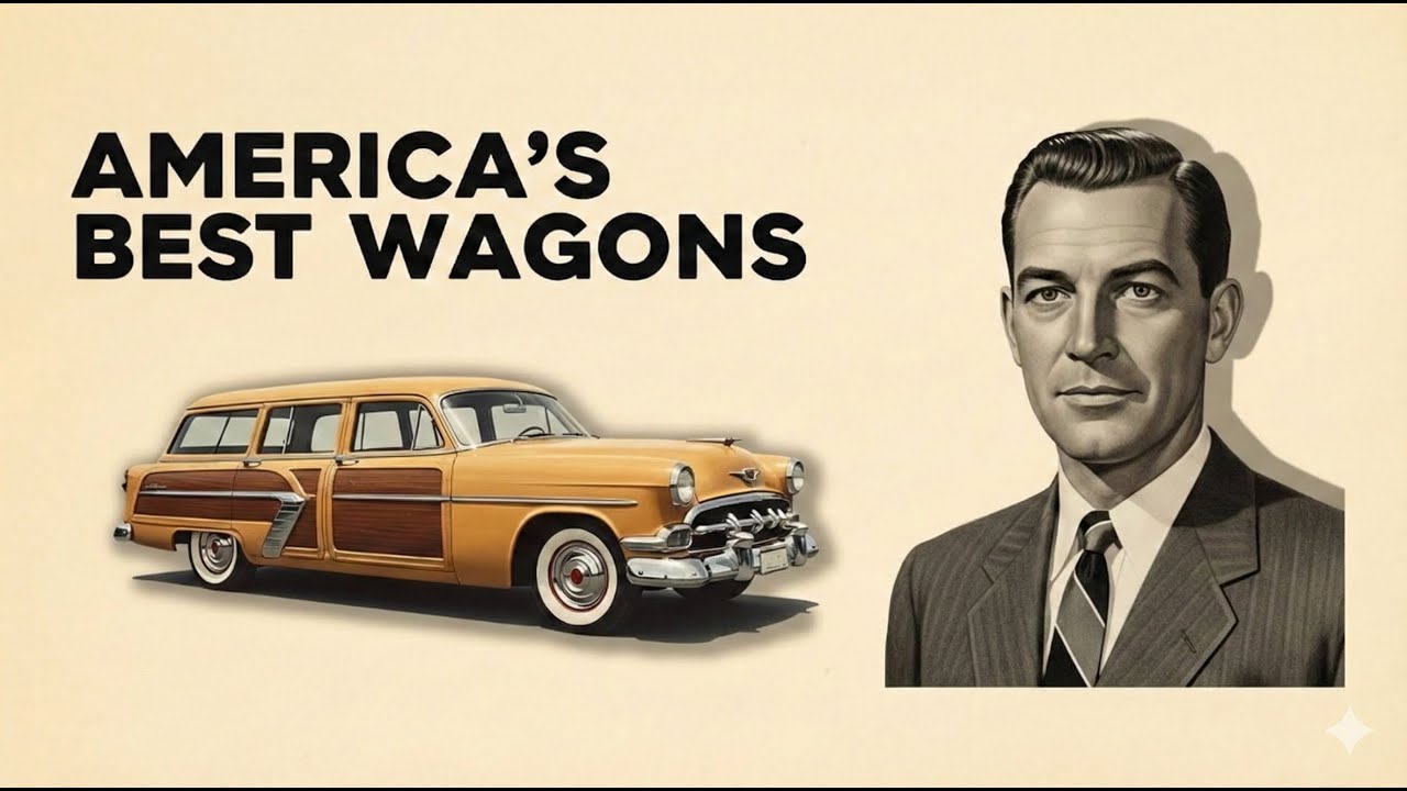 The Most BEAUTIFUL American Wagons of the 1950s: Pure Nostalgia