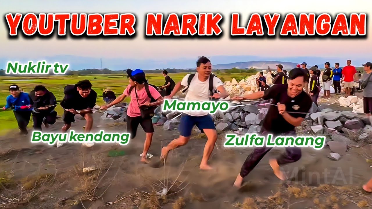 DI TANTANG NARIK LAYANGAN BESAR MILIK PAK IPUL !!!