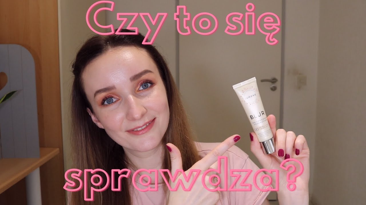 Czy to się sprawdza❓🤔 Test podkładu Lumene Blur