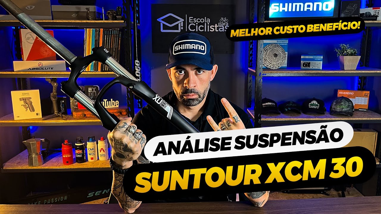 Suspensão BARATA e que VALE a PENA - Análise suspensão Suntour XCM 30 - essa surpreende pelo valor!