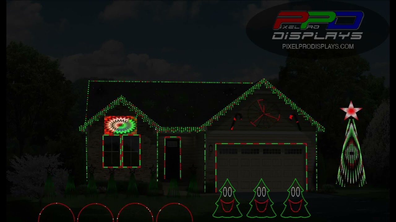 Jonas Brothers - Like It's Christmas: xLights Original Layout Sequence