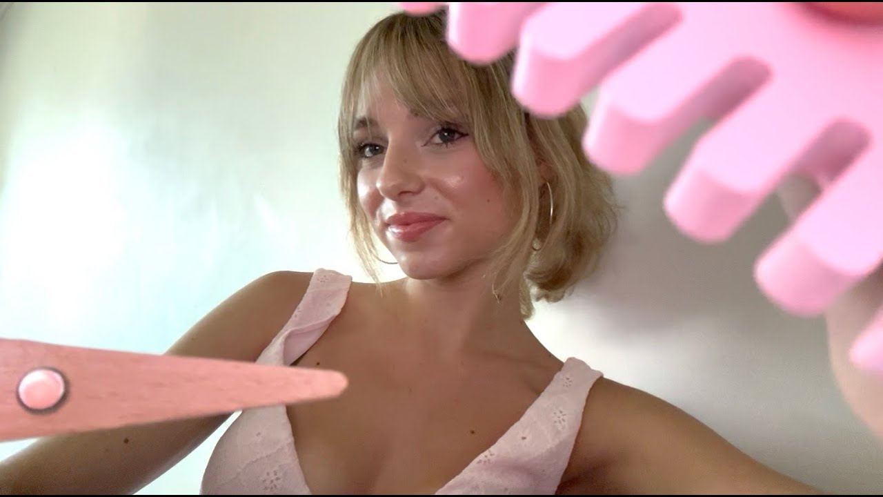 giving you a wooden haircut lofi asmr ✂️🎀