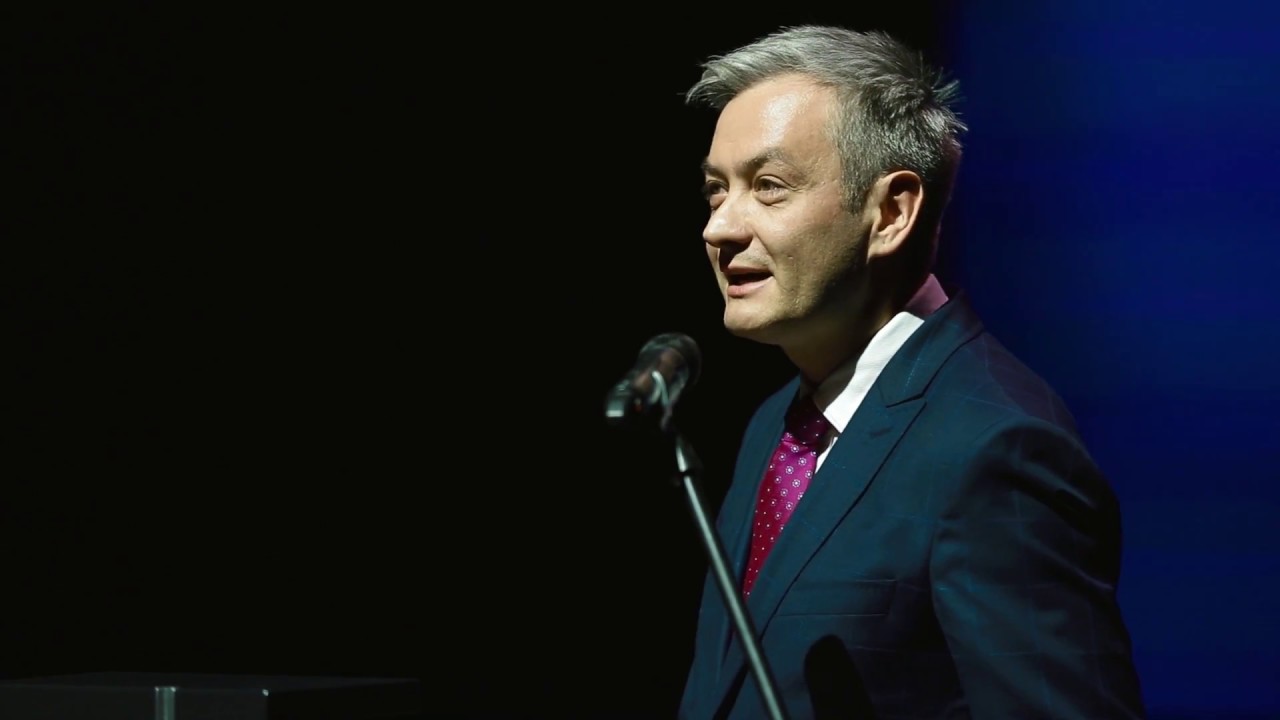 Wykład Roberta Biedronia podczas uroczystej Inauguracji Roku Akademickiego 2018/2019 w CDV
