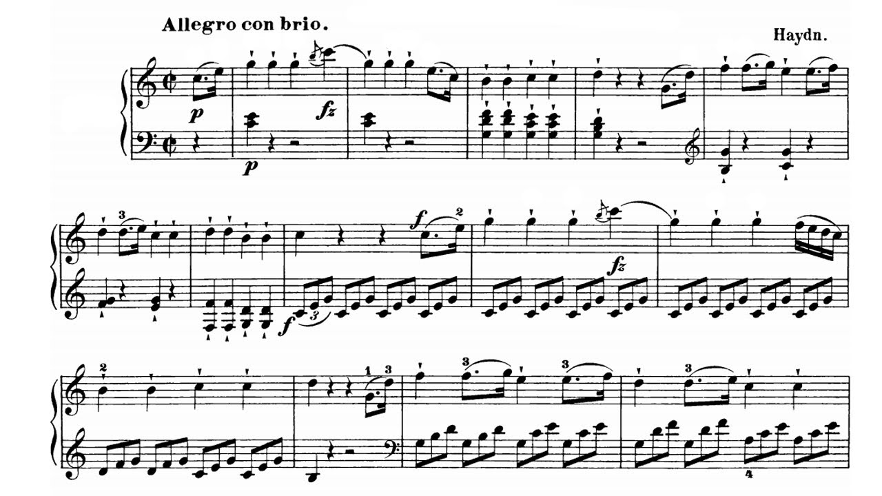 Haydn: Sonata in C Major Hob. XVI:35 - Walter Klien, 1959 - VOX SVBX 575