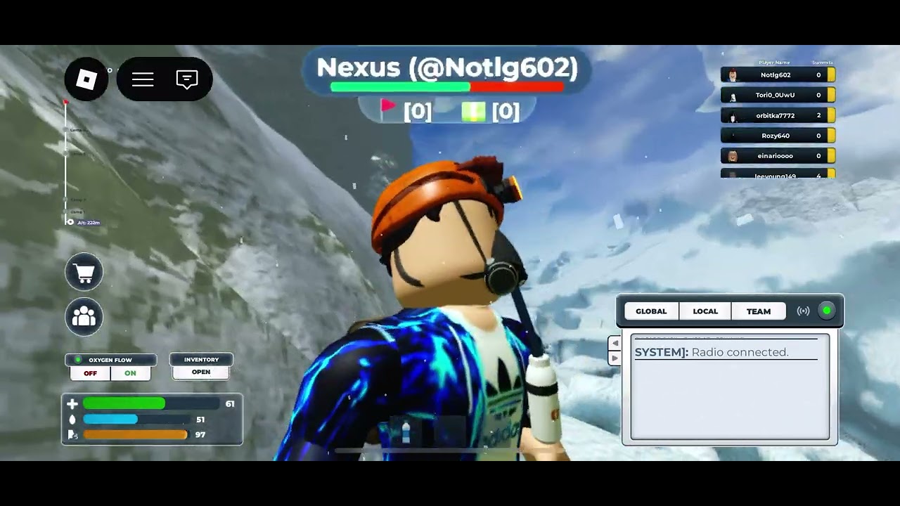 I climbed mount evrest