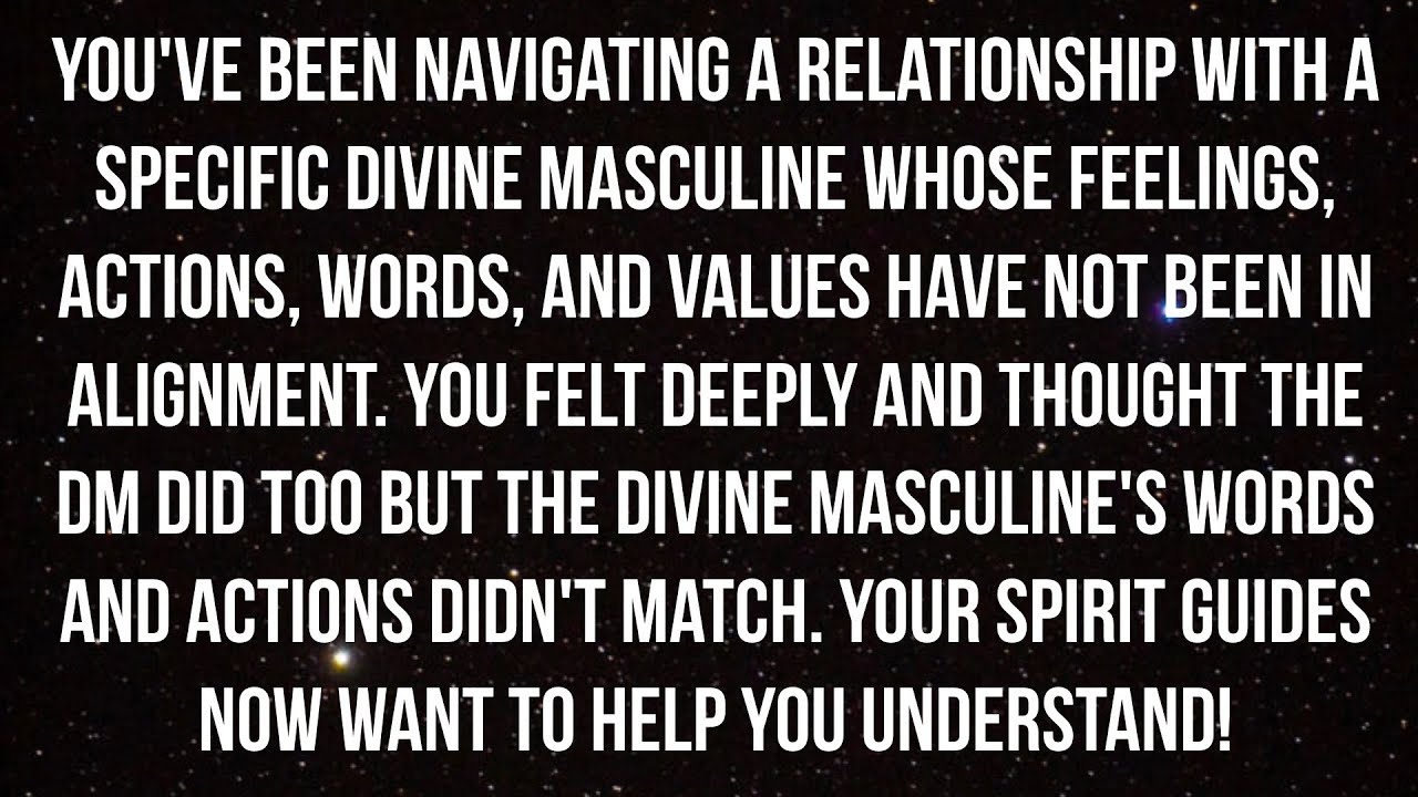 This Masculine's Actions & Words Haven't Aligned, Causing You Confusion But CLARITY Is Coming