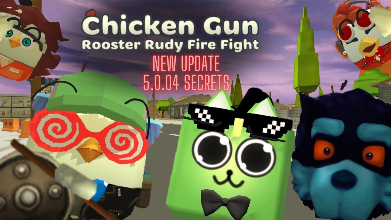 CHICKEN GUN: НОВОЕ ОБНОВЛЕНИЕ 5.0.04, НОВЫЕ СЕКРЕТЫ