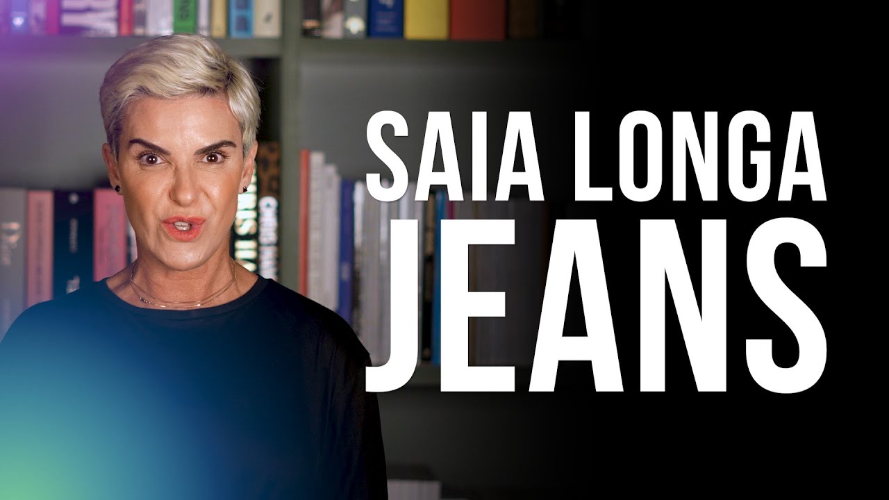 Saia Longa Jeans I Hypnotique by Fab&iacute;ola Kassin