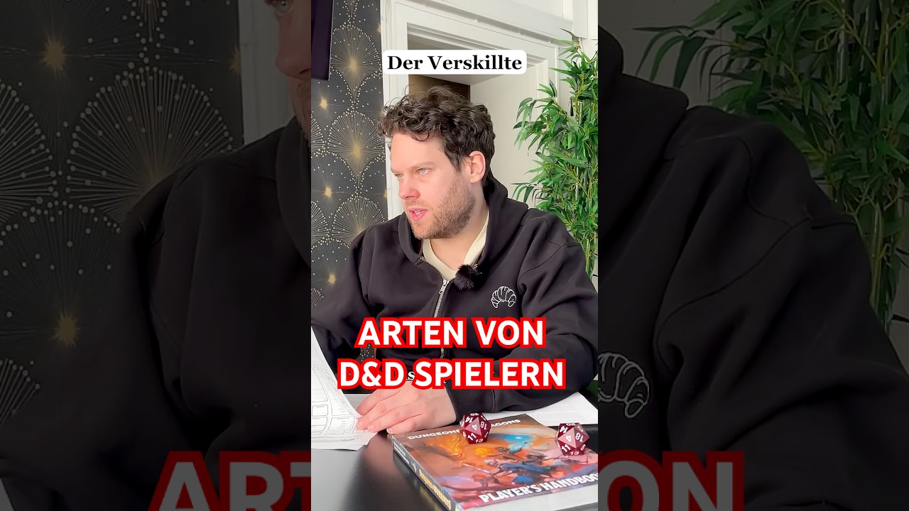 5 Arten von DnD Spielern