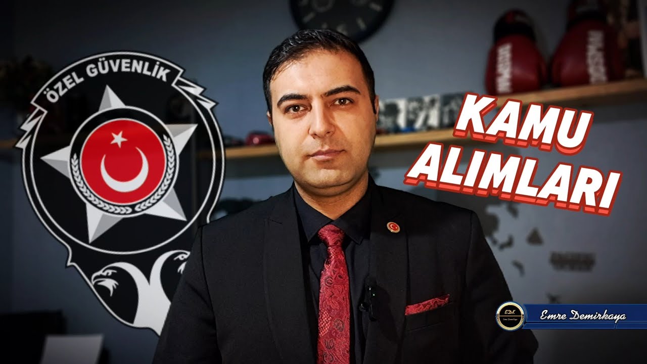Kamu Alımları Güvenlik Personeli
