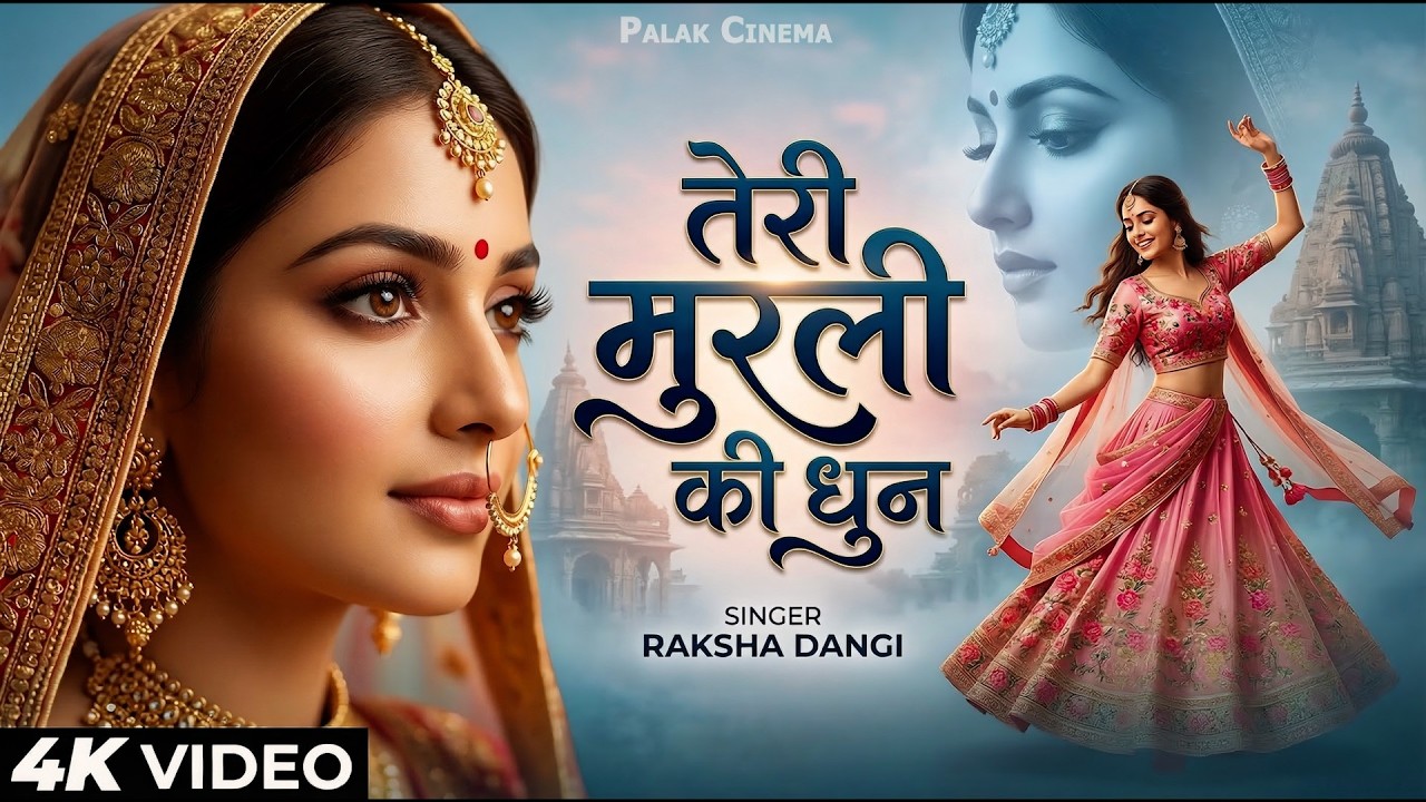 तेरी मुरली की धुन सुनकर बरसाने से चली आई| मुरली की धुन में खोई राधा|#krishna #radheradhe #video#song