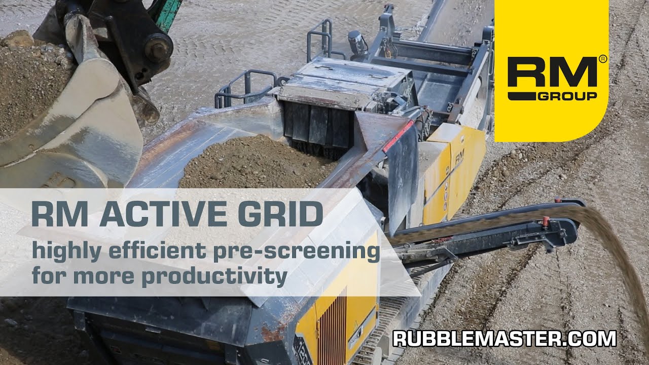 RM ACTIVE GRID  | highly efficient pre-screening for more productivity