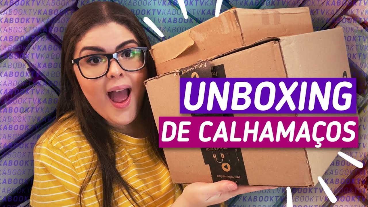 UNBOXING DOS CALHAMAÇOS!